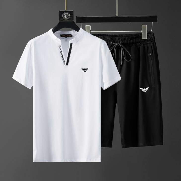 Picture of Armani Short Shirt Pant Suits _SKUArmaniM-4XL25cr18001-119894